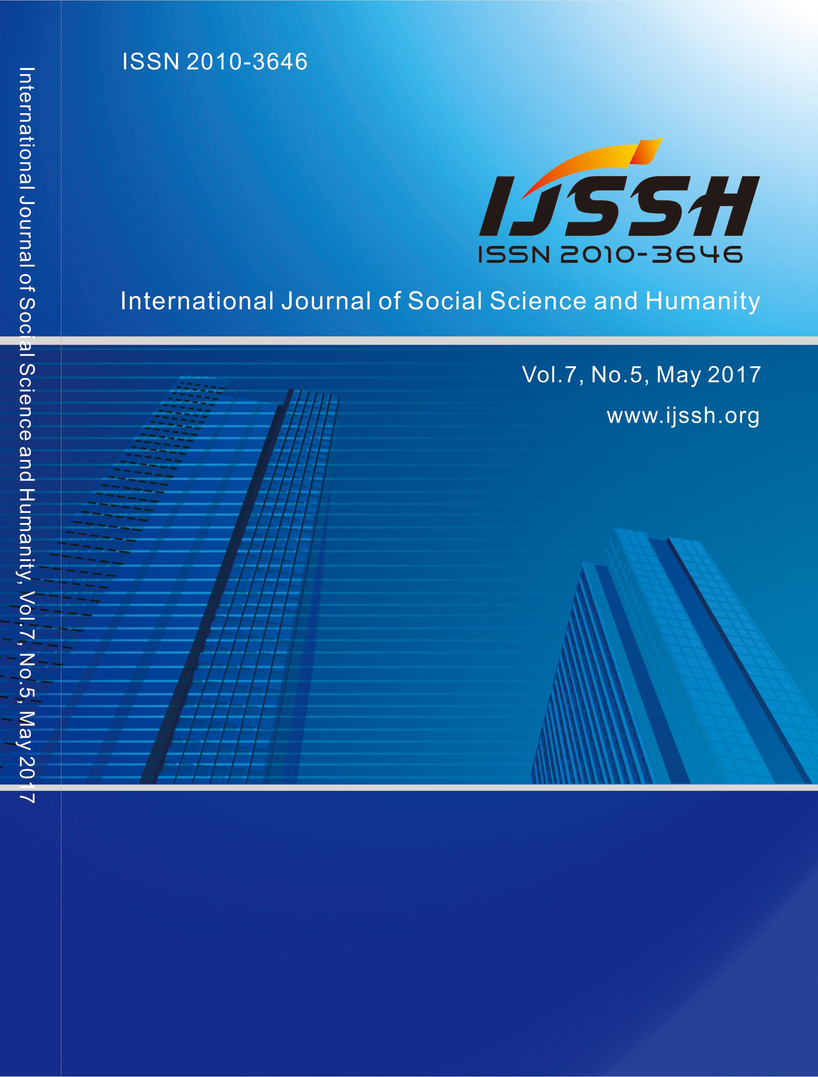 IJSSH Cover Image